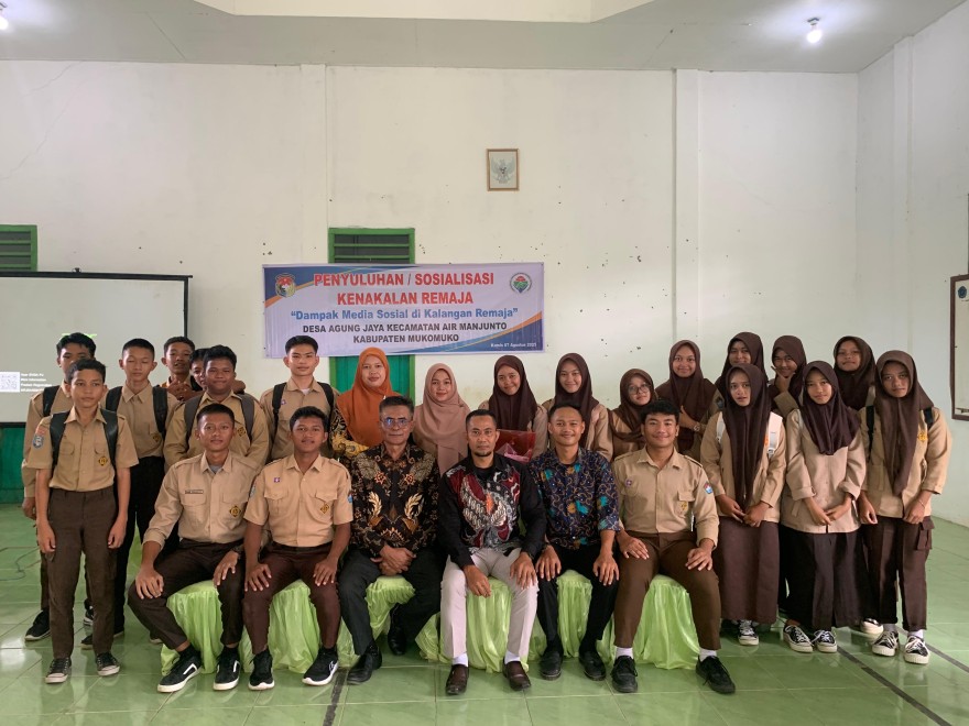 PENYULUHAN REMAJA DESA AGUNG JAYA