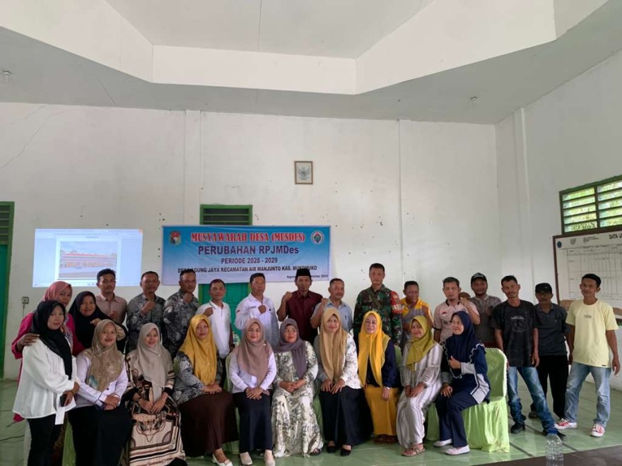 MUSYAWARAH DESA PERUBAHAN RPJMDes AGUNG JAYA